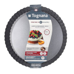‎صينية خبز دائرية توغنانا بريميوم بيكري غير لاصقة إيطالية احترافية Tognana Premium Bakery Round Non-Stick Baking Pan - Professional Italian