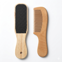 طقم عناية شخصية خشبي Mengshan Renjia فاخر Mengshan Renjia Luxury Wooden Personal Care Set
