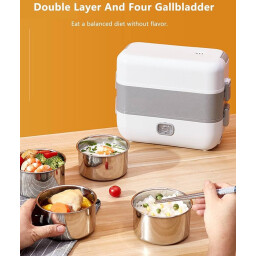 صندوق غداء كهربائي محمول (سفرطاس كهربائي) portable electric lunch box