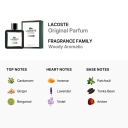 عطر لاكوست أوريجنال بارفيوم للرجال Lacoste Original Parfum Men's Perfume