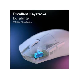 ماوس ألعاب - سلكي - 5 أزرار - أبيض Gaming Mouse - 5 Buttons - Wired - White