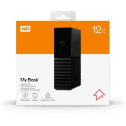 هارد خارجي ويسترن ديجيتال ماي بوك 12 تيرابايت WD My Book 12TB External Desktop Hard Drive