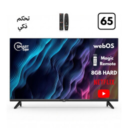 شاشة سمارت 65 بوصة دعم الأوامر الصوتية Smart TV
