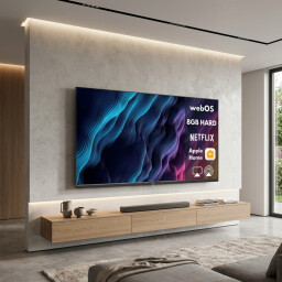 شاشة سمارت 75 بوصة دعم جميع التطبيقات Smart TV