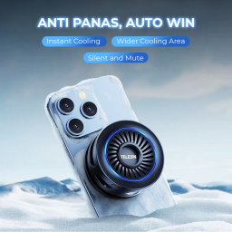 مروحة تبريد وشاحن لاسلكي مغناطيسي Cooling Fan and Magnetic Wireless Charger