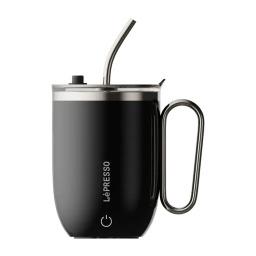 كوب تقليب ذاتي مغناطيسي بزر لمسي 420 مل ليبريسو Lepresso Sip Spin Magnetic Auto Stirring Mug 420ml Touch Button