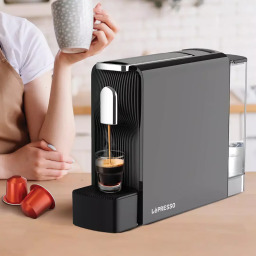 ماكينة قهوة اسبريسو ليبريسو باريستو – 19 بار 1200 واط Libreso Baristo Espresso Coffee Machine – 19 Bar 1200 Watts