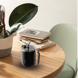 كوب تقليب ذاتي مغناطيسي بزر لمسي 420 مل ليبريسو Lepresso Sip Spin Magnetic Auto Stirring Mug 420ml Touch Button