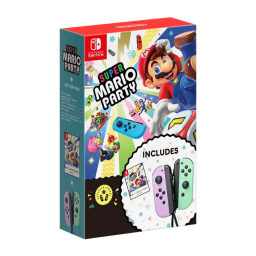 نينتندو سوبر ماريو إن إس دبليو جوي-كون - بنفسجي، أخضر وتصميم ماريو Nintendo Super Mario NSW Joy-Con – Purple, Green & Mario Design