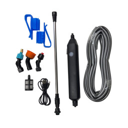 مرش ماء قابل للشحن خفيف وسهل الاستخدام. Rechargeable water sprayer, lightweight and easy to use.
