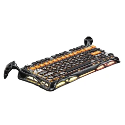 بالعربية: لوحة مفاتيح جرافاستار ميركوري K1 برو (أسود كربوني) GravaStar Mercury K1 Pro - Carbon Black