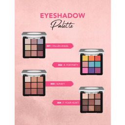 باليت آي شادو فلورمار 9 ألوان Flormar Eyeshadow Palette 9 Colors