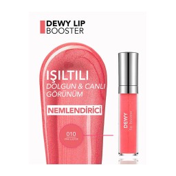 غلوس شفاه مكبر ولامع Flormar Dewy Lip Booster Plumping Lip Gloss 4.5ML