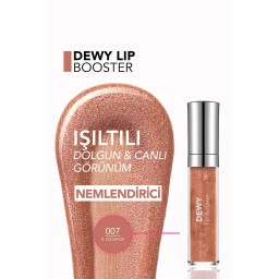 غلوس شفاه مكبر ولامع Flormar Dewy Lip Booster Plumping Lip Gloss 4.5ML