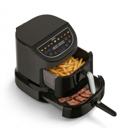 قلاية هوائية مع شواية بيتزا بحجم 8.5 لتر متعددة الاستخدامات 2100 واط Air fryer with pizza grill