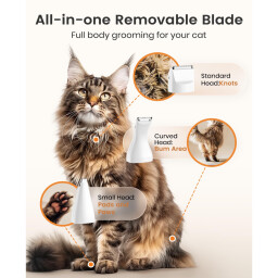 ماكينة تشذيب ون إز أول للحيوانات الأليفة 3×1 One Is All 3-in-1 Pet Trimmer