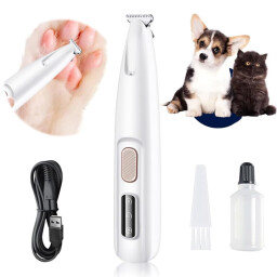 ماكينة تشذيب الحيوانات الأليفة الدقيقة بإضاءة LED LED Lighted Precision Pet Trimmer
