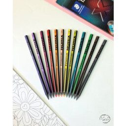 سيت تلوين خشب Wooden Colored Pencil Set