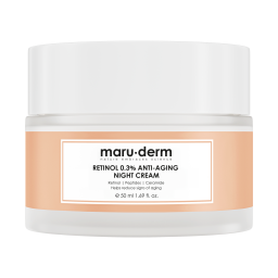 ماروديرم ريتينول 0.3% كريم ليلي مضاد للشيخوخة 50 مل Maruderm Retinol 0.3% Anti-Aging Night Cream 50ml