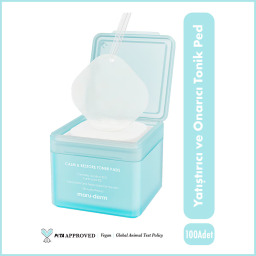 شرائح قطنية تونر هيدروجيل مهدئة ومرممة 100 قطعة- سنتيلا 10% + بانثينول 5% Soothing & Repairing Hydrogel Toner Pads 100pcs - Centella 10% + Panthenol 5%