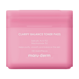 شرائح قطنية تونر للوجه لتجديد وتوازن البشرة - 100 قطعة Clarify Balance Toner Pads - 100pcs