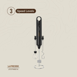خفاقة ومحضر رغوة الحليب 3 في 1 من ليبريسو LePresso 3 In 1 Milk Frother