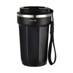 كوب حافظ للحرارة (مطارة) غرين ليون ستانلس ستيل - 380 مل Green Lion Vacuum Mug Stainless Steel Insulated Bottle - 380mL