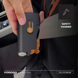 طقم طوارئ وسلامة السيارة 3 في 1 من "بورودو لايف ستايل" Porodo Lifestyle Vehicle Emergency Safety Kit with Tool Cleaners