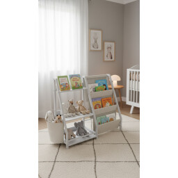 منظم كتب و العاب للاطفال Kids Bookshelf and Toys Organizer