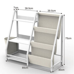 منظم كتب و العاب للاطفال Kids Bookshelf and Toys Organizer