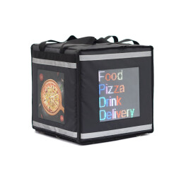 حقائب التوصيل الذكية المزودة بإضاءة LED مدمجة delivery backpack
