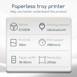 طابعة ليبل حرارية ديلي Thermal label printer