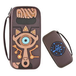 حقيبة حماية زيلدا لجهاز نينتندو سويتش - بني عتيق Zelda Protective Case for Nintendo Switch – Vintage Brown