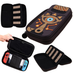حقيبة حماية زيلدا لجهاز نينتندو سويتش - بني عتيق Zelda Protective Case for Nintendo Switch – Vintage Brown