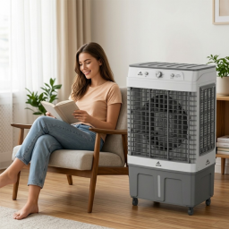 مبردة هواء انفيرتر ثلاث مستويات بحجم 50 لتر Three Level Inverter Air Cooler 50 Liters