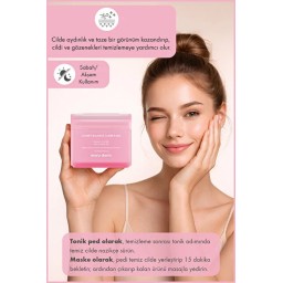 شرائح قطنية تونر للوجه لتجديد وتوازن البشرة - 100 قطعة Clarify Balance Toner Pads - 100pcs