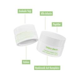 كريم محيط العين بالأفوكادو مضاد للتجاعيد ومرطب ومضيء 15 مل Avocado Anti-Wrinkle Moisturizing Brightening Eye Cream 15ml