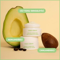 كريم محيط العين بالأفوكادو مضاد للتجاعيد ومرطب ومضيء 15 مل Avocado Anti-Wrinkle Moisturizing Brightening Eye Cream 15ml