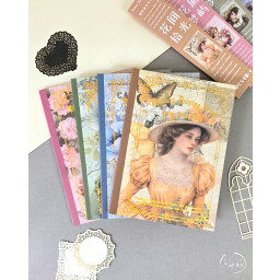 دفتر ورق وقصاصات بنات Girls' Paper & Scrapbooking Notebook