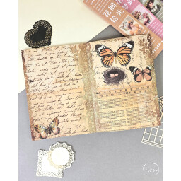 دفتر ورق وقصاصات بنات Girls' Paper & Scrapbooking Notebook