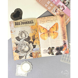 دفتر ورق وقصاصات بنات Girls' Paper & Scrapbooking Notebook