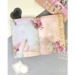 دفتر ورق وقصاصات بنات Girls' Paper & Scrapbooking Notebook
