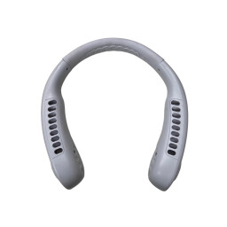 مروحة رقبة قابلة للشحن متعددة السرعات. Rechargeable multi-speed neck fan.