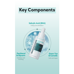 سيروم حمض الساليسيليك موليكيول كلير من ناينلس 30 مل Molecule Clear Salicylic Acid Serum - 30 ml