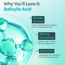 سيروم حمض الساليسيليك موليكيول كلير من ناينلس 30 مل Molecule Clear Salicylic Acid Serum - 30 ml