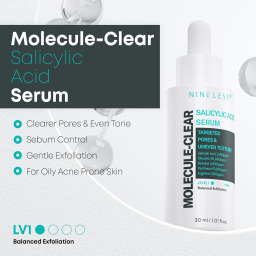 سيروم حمض الساليسيليك موليكيول كلير من ناينلس 30 مل Molecule Clear Salicylic Acid Serum - 30 ml