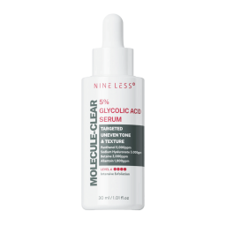 سيروم جلايكوليك أسيد 5% لتقشير وتنعيم البشرة 30 مل Molecule-Clear 5% Glycolic Acid Serum 30 ml