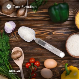 ملعقة قياس وميزان رقمي ذكي من "جرين ليون" Green Lion Digital Spoon Scale - Silver