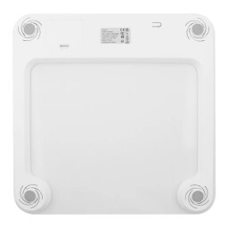 ميزان "بروف نمبرز" الذكي لتحليل تركيبة الجسم - أبيض Proove Numbers Smart Scale - White
