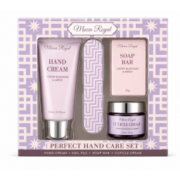 مجموعة موكا رويال الفاخرة للعناية باليدين Mocca Royal Perfect Hand Care Set